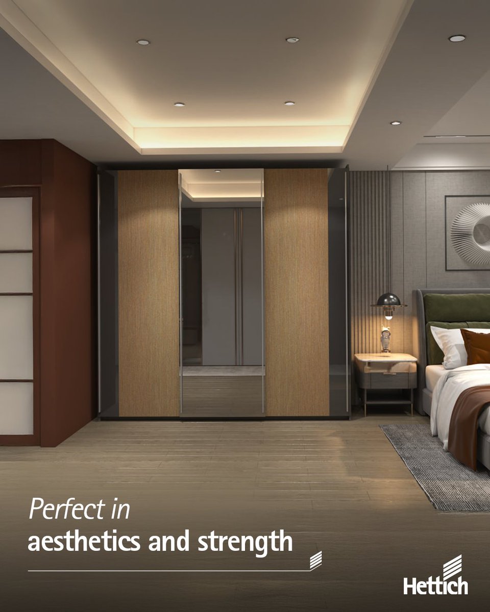 HettichIndia's tweet image. With every slide, a new sense of freedom and magic unfolds within your space. Built to stand strong and complement bold ideas, this sliding door system brings a refined balance of aesthetics and practicality.

#HettichIndia #SlidingDoorSystem