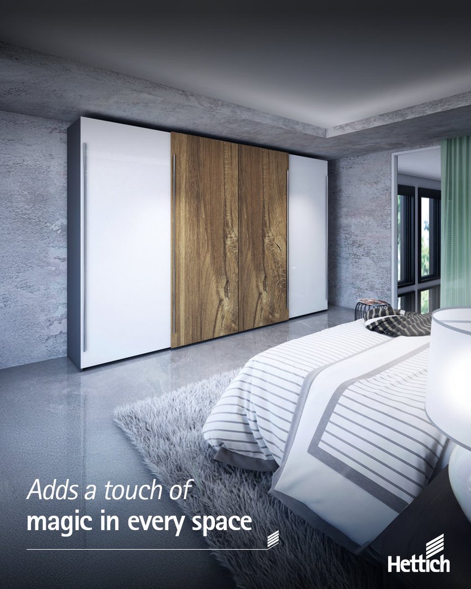 HettichIndia's tweet image. With every slide, a new sense of freedom and magic unfolds within your space. Built to stand strong and complement bold ideas, this sliding door system brings a refined balance of aesthetics and practicality.

#HettichIndia #SlidingDoorSystem