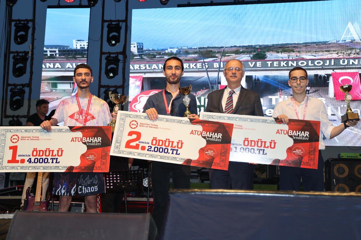 Adana Alparslan Türkeş Bilim ve Teknoloji Üniversitesi’nde düzenlenen Bahar Şenlikleri’ne, 1. Genel Başkan Vekilimiz Mehmet Faruk Bozkurt ve Eğitim Kültür ve Spor Komisyon Başkanımız Murat Özyiğit katılım sağladı.

Etkinlik kapsamında ATÜ Rektörü Prof. Dr. Adnan Sözen ve değerli