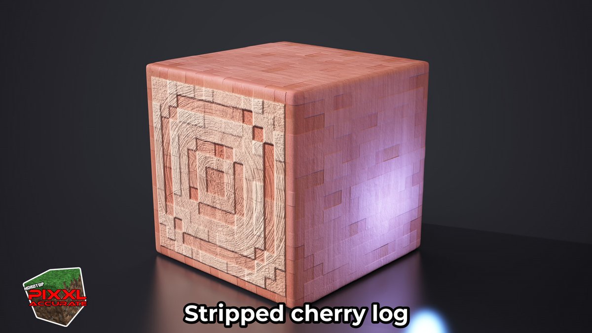 HardTop_Net's tweet photo. New 1.20 block for PiXXL : stripped cherry log
https://t.co/pdCWybHAKq https://t.co/ouCcKq8RkH