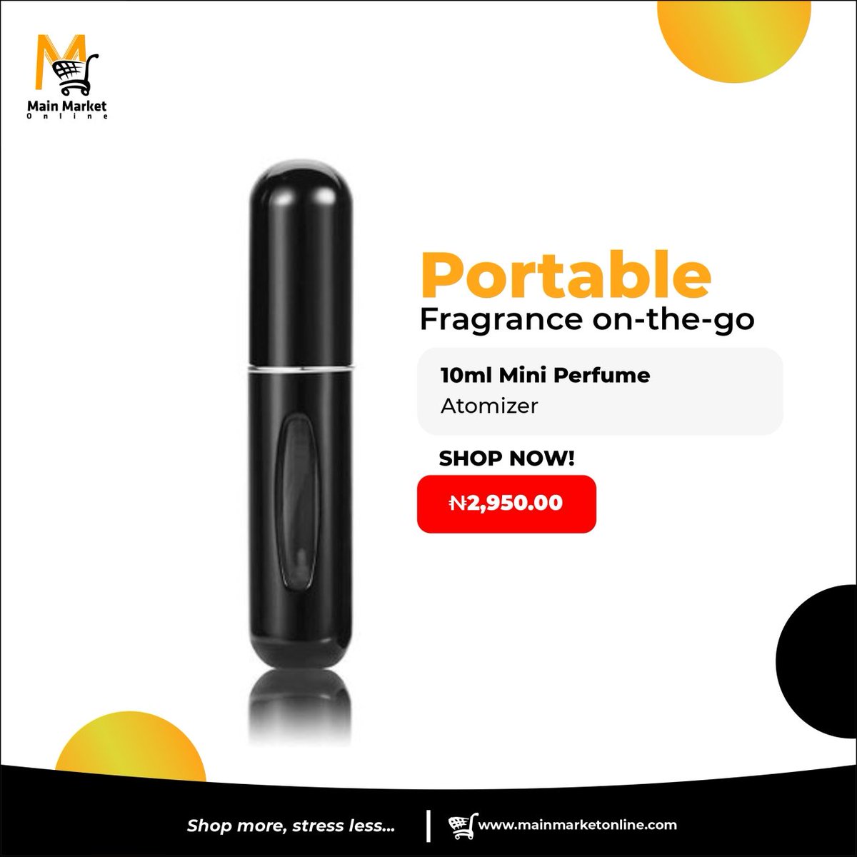 MainMarket's tweet photo. With this atomizer, you can mix perfumes on the go and exactly in the right proportion.
Shop on https://t.co/GSWnaxRCBd https://t.co/MyrBAnNsrR