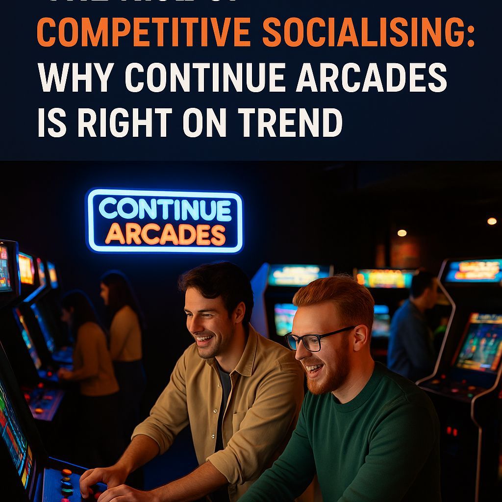 Competitive socialising? The hottest trend. Continue Arcades is right in the middle of it. 🕹️ With unlimited arcade play for one simple entry fee, it’s where nostalgia meets next-level fun. 👉 Read why everyone’s talking about it: franchise-uk.co.uk/news/the-rise-… 
#franchising #investors