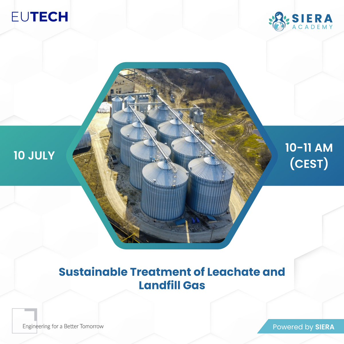 Join our webinar on July 10th to explore the sustainable treatment of leachate and landfill gas for waste management and environmental protection.

📅 10-11 AM CEST

🔗 Register: events.teams.microsoft.com/event/d56a8c2c…

#SIERA #LeachateTreatment #LandfillGas #Sustainability #Webinar2025