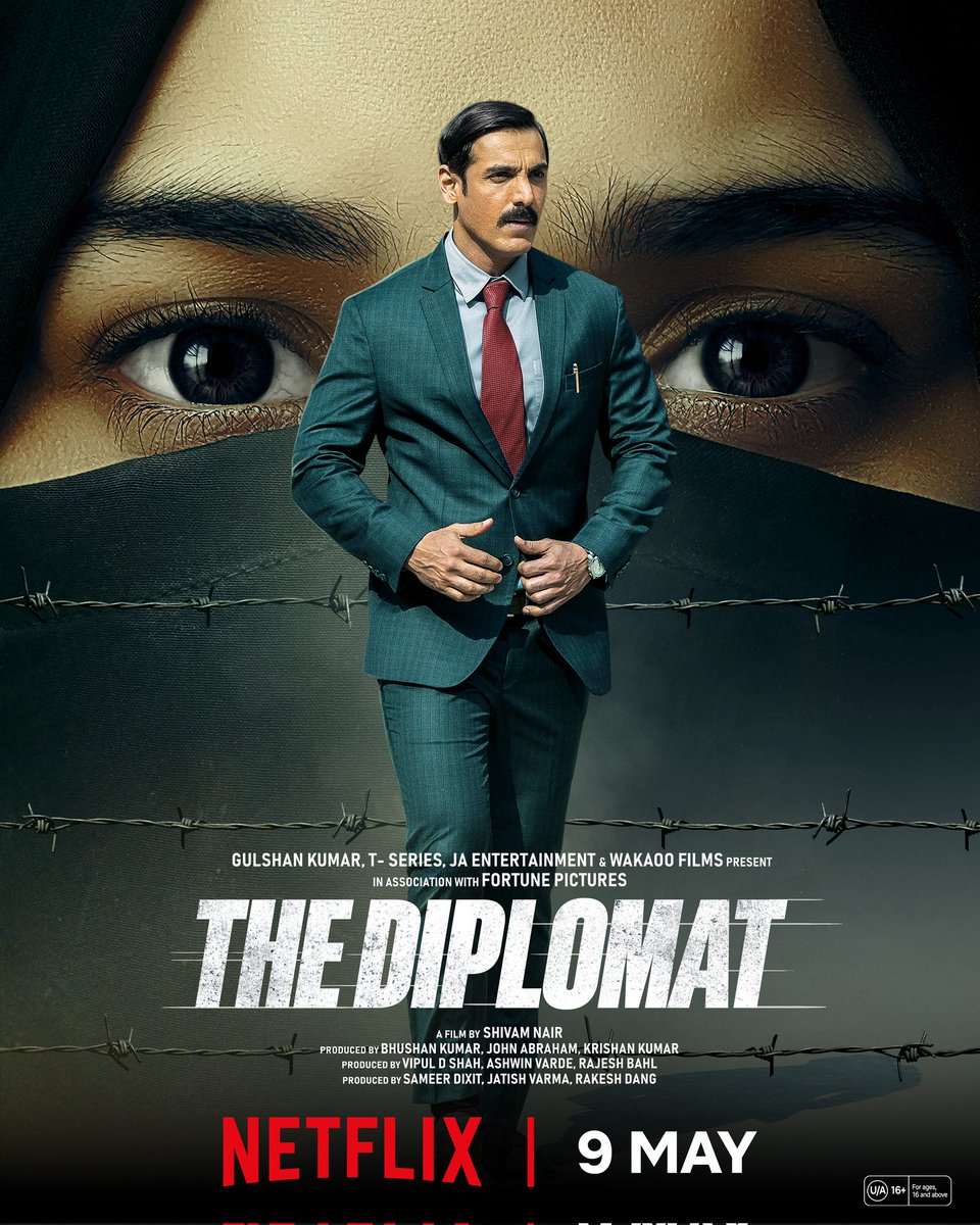 _abhi__jith's tweet photo. #TheDiplomat 
Even though it's based on a true story, the film fails to create an emotional connection.
Average one

#Pattth
It's about tracing the origin of a song, but it struggles to maintain curiosity throughout.Liked the concept &amp; the mockumentary style execution.
Decent one https://t.co/4XhE12Gvri