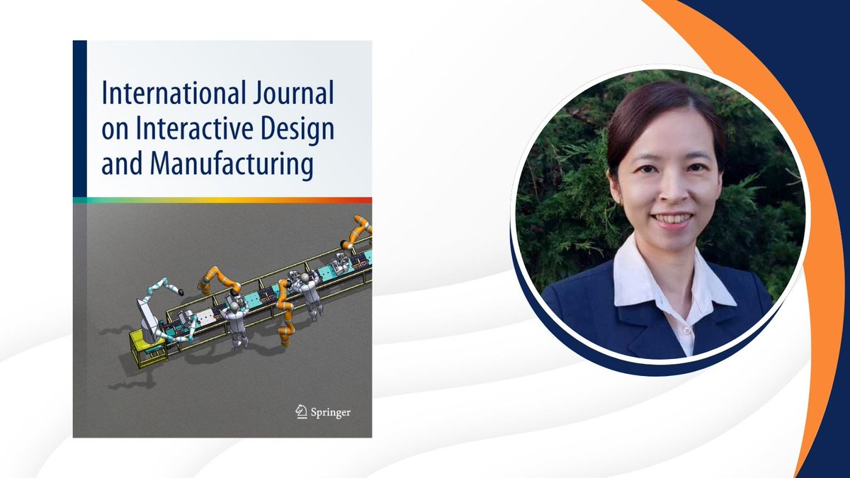 Springer Engineering (@springereng) on Twitter photo Please join us in welcoming Dr. Natalia Hartono <a href="/UniofExeter/">University of Exeter</a> to the Editorial Board of International Journal on Interactive Design and Manufacturing as Associate Editor.
Visit the journal's homepage here: bit.ly/4kGLavk Please join us in welcoming Dr. Natalia Hartono <a href="/UniofExeter/">University of Exeter</a> to the Editorial Board of International Journal on Interactive Design and Manufacturing as Associate Editor.
Visit the journal's homepage here: bit.ly/4kGLavk