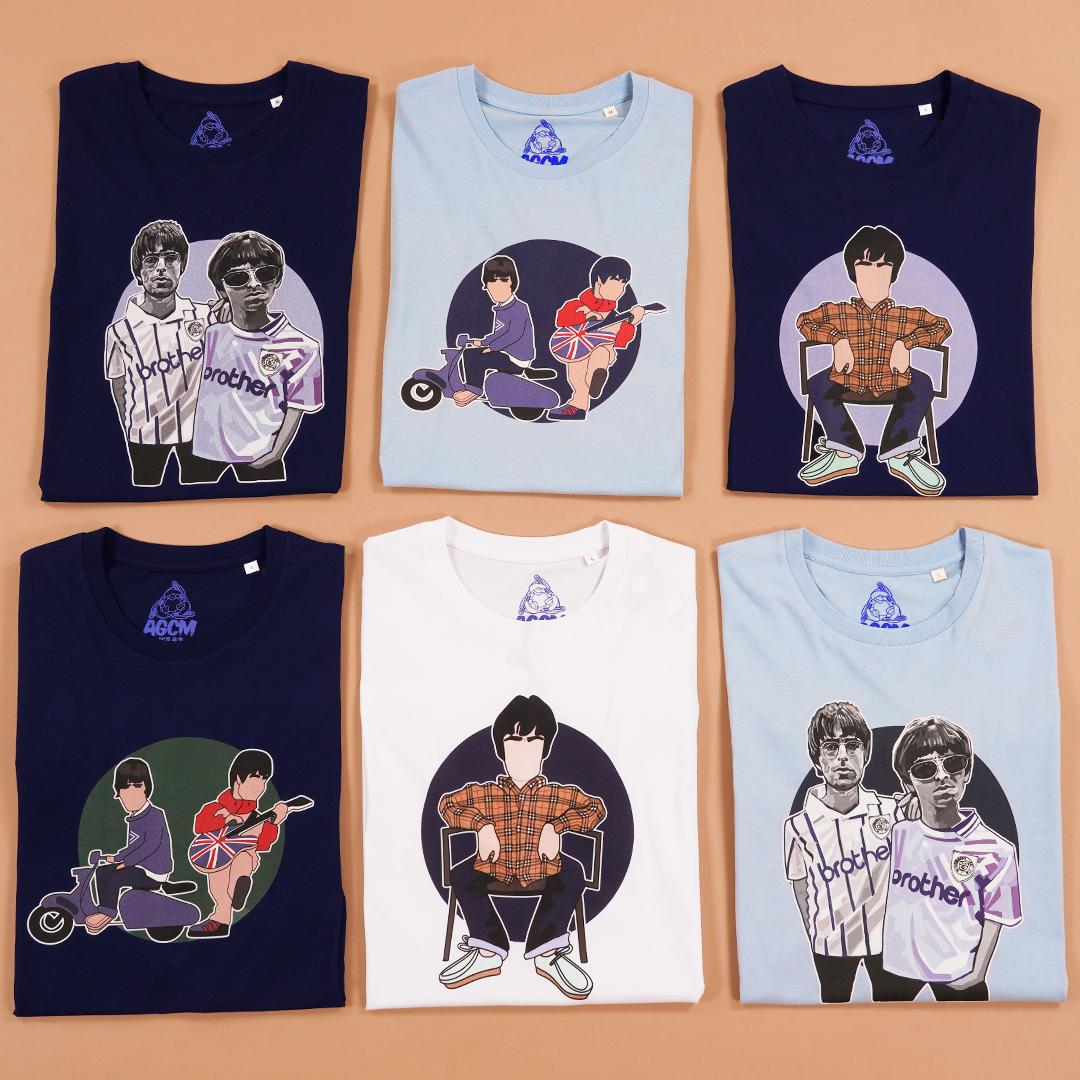 Music inspired Oasis tees available across a variety of designs and colours. Shop the full collection today: 80scasualclassics.co.uk/t-shirts-c16/8… #oasis #graphictees