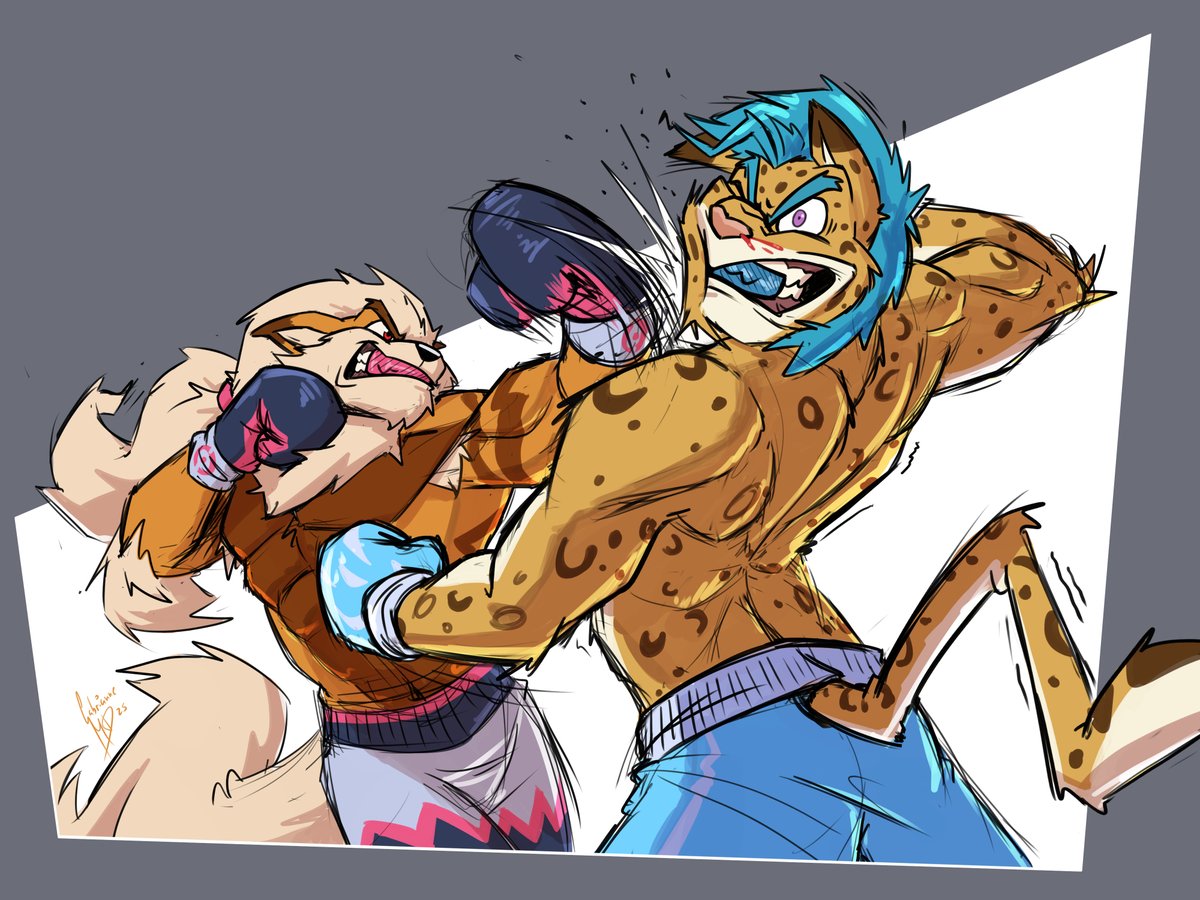 Another powerful punch! Rolf vs Nathan 💪
Thank you for your order, Brormorc!