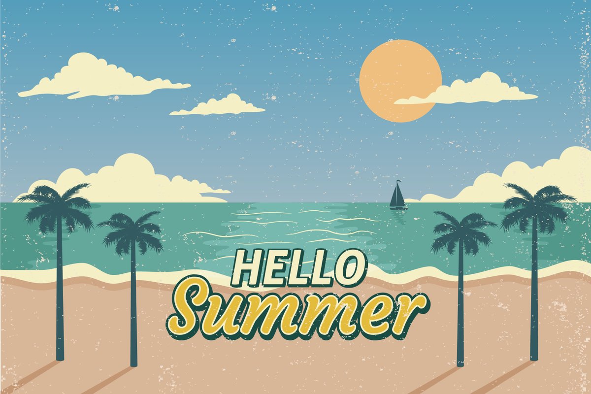 Hello 1st Day of Summer!
Wishing everyone a safe and happy Summer!