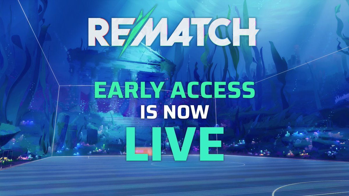 Early Access is now live 🔥

See you on the pitch 😎

#Rematch