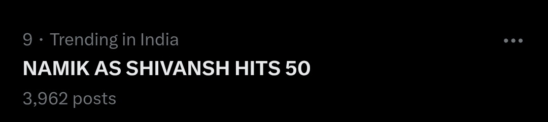 angel_30561's tweet photo. @GossipsTv ...iss baar cover kar lena yaar

NAMIK AS SHIVANSH HITS 50 https://t.co/AH2CQWSddN