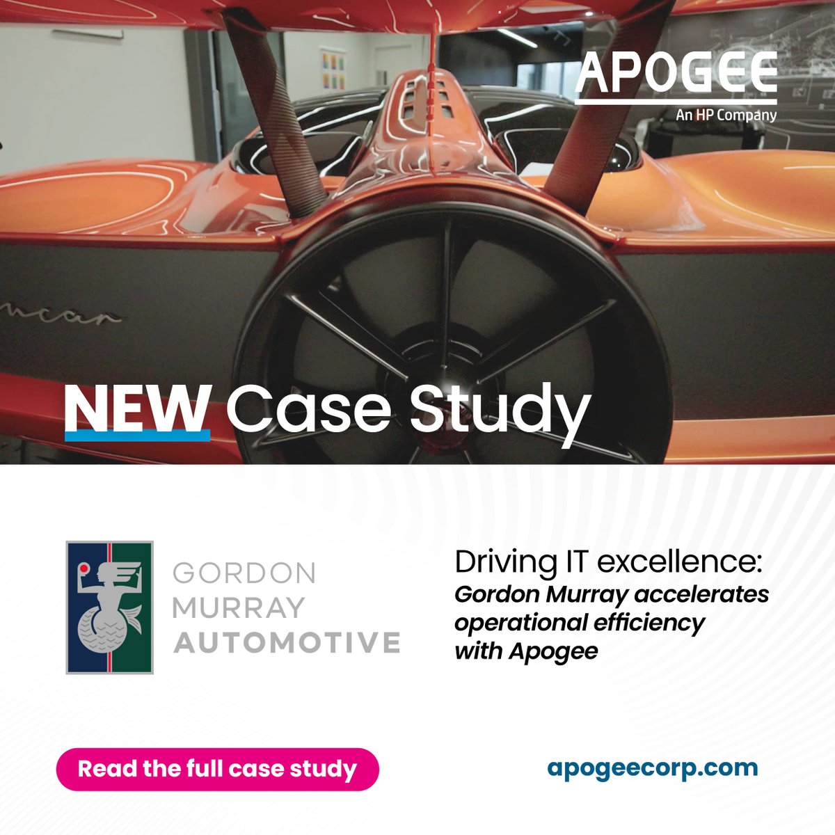 Apogee Corporation (@apogeecorp) on Twitter photo Miss our recent case study on Gordon Murray Automotive? 🏎️ Read about how we helped them achieve a 3000% time saving: eu1.hubs.ly/H0l0w5b0
<a href="/PlanetGMA/">Gordon Murray Automotive</a> #CaseStudy #supercars #manufacturing #efficiency #workplacetechnology #BusinessIT #computersetup Miss our recent case study on Gordon Murray Automotive? 🏎️ Read about how we helped them achieve a 3000% time saving: eu1.hubs.ly/H0l0w5b0
<a href="/PlanetGMA/">Gordon Murray Automotive</a> #CaseStudy #supercars #manufacturing #efficiency #workplacetechnology #BusinessIT #computersetup
