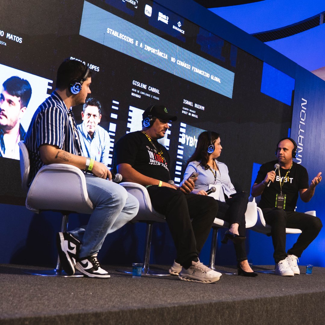 Bybit (@bybit_official) on Twitter photo “Stablecoins offer crypto’s benefits without the volatility — a perfect entry point for newcomers.” Israel Buzaym, Bybit Brazil Country Manager
Bybit was honored to speak at <a href="/tokennation_io/">TokenNation</a>, sharing key insights on stablecoins in interviews on Panels and with CNBC TV (Times “Stablecoins offer crypto’s benefits without the volatility — a perfect entry point for newcomers.” Israel Buzaym, Bybit Brazil Country Manager
Bybit was honored to speak at <a href="/tokennation_io/">TokenNation</a>, sharing key insights on stablecoins in interviews on Panels and with CNBC TV (Times
