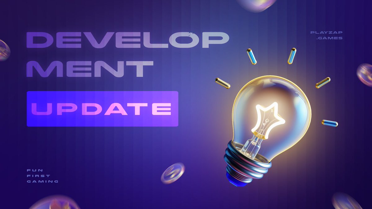 PlayZapGames's tweet photo. 🎮 PlayZap Games – Weekly Development Sprint Update

We’re building a next-gen gaming ecosystem powered by $PZP with speed, vision, and relentless execution. Here's what’s been progressing across backend, infrastructure, gameplay, and beyond. ⚡

🛠️ Core Backend & Infrastructure

✅ Backend Migration

✔️ Full migration from Ruby to Node.js completed — enhancing scalability, speed, and performance across the platform.

✔️ All essential APIs and services transitioned successfully.

✅ Raffle Leaderboard System

✔️ Integrated into both backend and Unity.
✔️ Real-time score tracking now live for raffle events.

✅ User Auth Upgrade

✔️ Implemented new Google & Apple Login across web & mobile.

✔️ Migrated all existing users to the new system securely.

🎮 Game Development – Zap Shooter

✅ Web Integration Completed

✔️ Zap Shooter successfully integrated into the web platform.

✔️ Currently in internal testing – preparing for public launch.

✅ Game Backend Live

✔️ Implemented user registration, score tracking, leaderboard, and database records.

✔️ Sockets and matchmaking logic in early QA phase.

✅ Upload to Server

✔️ Game uploaded with deployment ready for internal multiplayer testing.

✔️ Version control & patch management set up.

🌐 Frontend & Platform Enhancements

✅ Zap Shooter UI

✔️ Integrated leaderboard UI and real-time scoring.
✔️ Added player status indicators for multiplayer.

✅ Platform UX Improvements

✔️ Minor refinements to wallet connection flows.
✔️ Preparing for upcoming Z-Club reward redesign.

🧪 Testing & QA

✅ Zap Shooter Multiplayer

✔️ Ongoing multiplayer match testing with load simulations.

✔️ Early reports show stability in matchmaking and real-time sync.

✅ Login Flow QA

✔️ Google/Apple login tested on Android, iOS, and web.

✔️ All critical login edge cases resolved.

✅ Performance Testing

✔️ Node.js backend showing 30% faster response times on test net

PlayZap is scaling fast and shipping harder.
No noise, no delays — just non-stop building.
Let’s keep zapping. ⚡ #PZP #GameFi