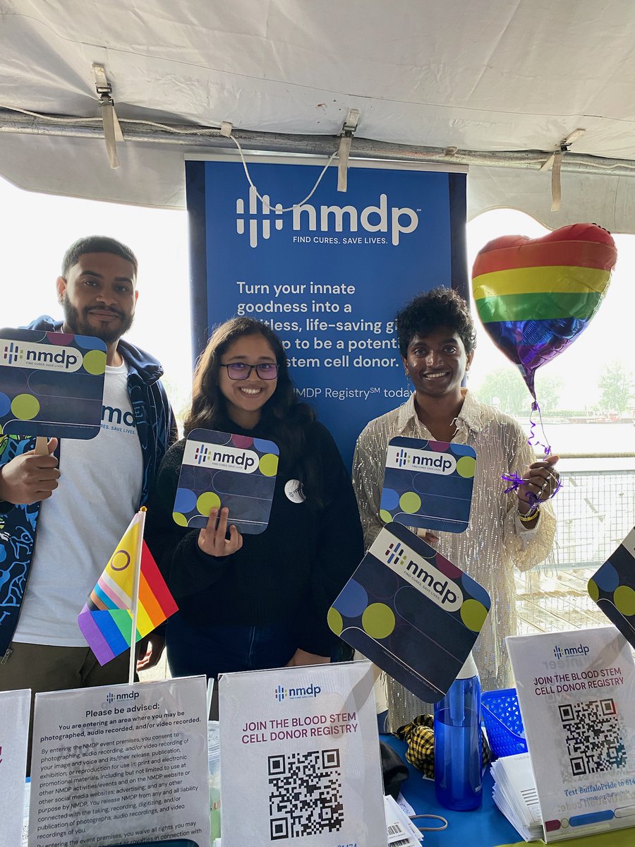 🏳️‍🌈 This Pride Month, we're sharing facts:

✔️ LGBTQIA+ individuals are welcome on the NMDP Registry
✔️ NMDP does not ask about sexual orientation
✔️ Many LGBTQIA+ members have already donated—and saved lives