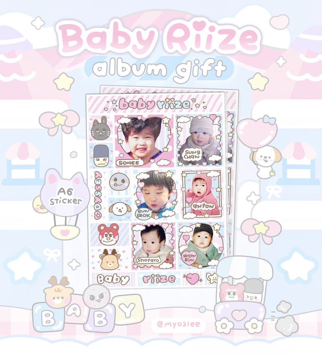 my03lee's tweet image. pls rt แจก 2 อัลบั้มค่า 🎀
(pre) RIIZE 'ODYSSEY' SWEET CAFE & FANSIGN EVENT ☁️
♡ อัลบั้มไซน์ รอบ Shopee
♡ อัลบั้มละ 177฿ รวมส่งค่ะ
♡ ได้อัลบั้มไม่แกะ + การ์ดเบเน(สุ่ม)
♡ album gift (baby riize sticker )👶🏻
🍼 สนใจทัก dm เลยค่า ♡
#ตลาดนัดRIIZE
#ShopeexRIIZECafeandFansign