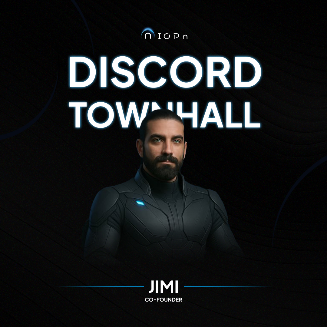 JimiIOPN's tweet image. Time to run it back
Been heads down building some exciting things with IOPn
Kicking it off with a special community townhall tomorrow with our 12k Neo Citizens in there
Would love to invite you if you’re not inside yet: discord.gg/iopn