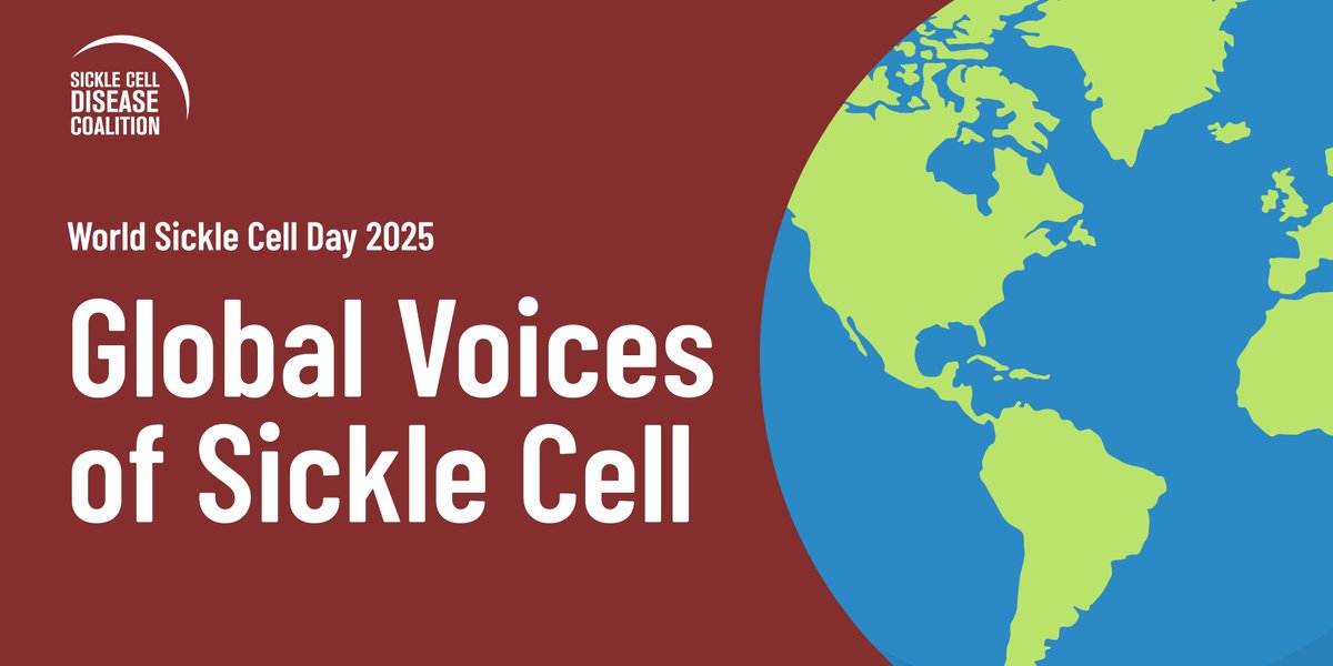 In the lead-up to World Sickle Cell Day, June 19, 2025, we’re launching 🌍 Global Voices of Sickle Cell to spotlight partners making a difference in the fight against sickle cell. 🩸 Stay tuned! #GlobalVoicesofSickleCell #WorldSickleCellDay2025 #ConquerSCD #SickleCell