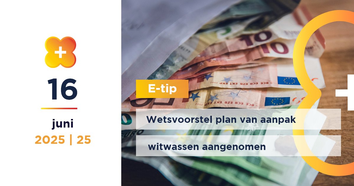De Eerste Kamer heeft een wetsvoorstel aangenomen om witwassen aan te pakken.

Lees hier het hele bericht👉 bit.ly/4e3CjS5 

#witwassen #wwft #transacties