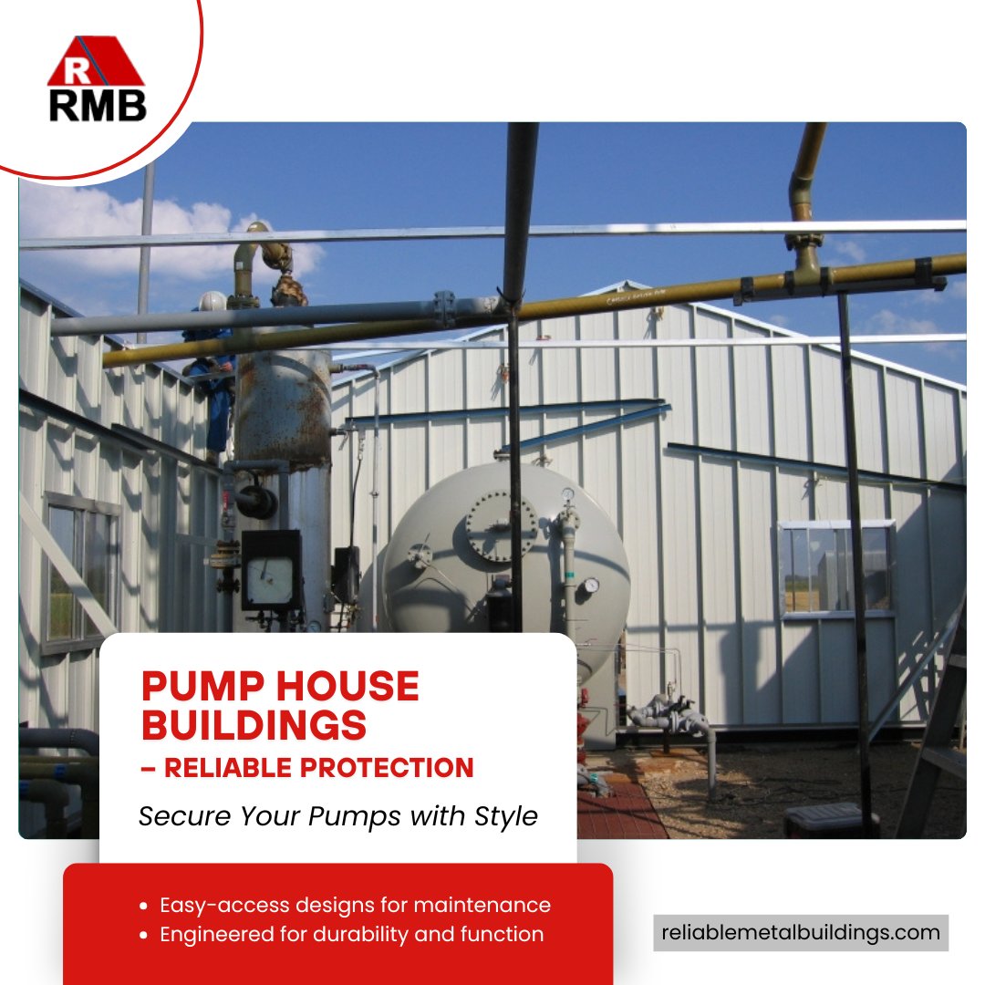 reliablemetalX's tweet photo. Pump House Buildings offer durable, accessible protection for pumps.

Build yours now! https://t.co/W2097KumhA

#PumpHouseBuildings #Construction https://t.co/P6qVQrcnKx