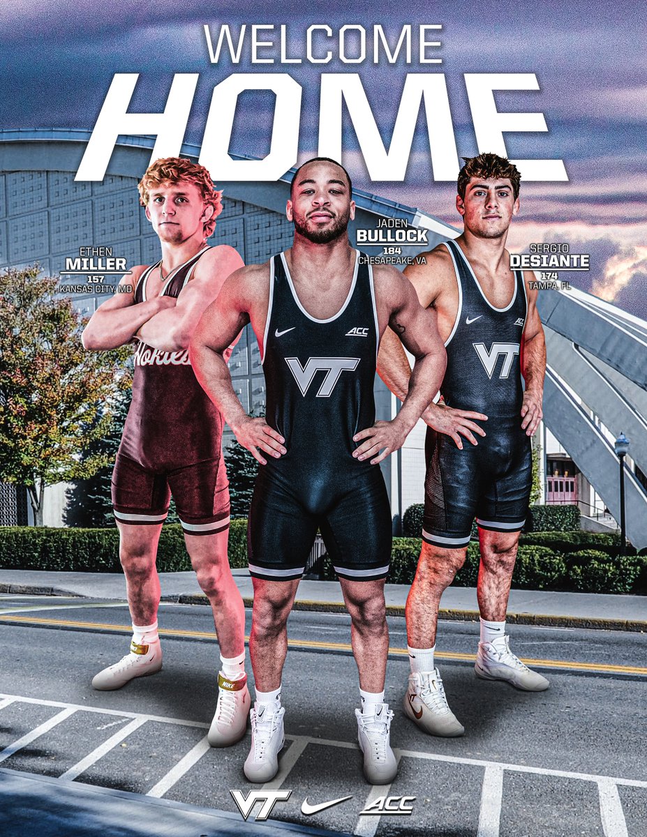 Virginia Tech Wrestling (@hokieswrestling) on Twitter photo ๐ฐ๐๐๐๐๐๐๐ ๐ฏ๐๐๐๐๐ 
๐ด๐๐๐๐๐. ๐ฉ๐๐๐๐๐๐. ๐ซ๐๐๐๐๐๐๐.
New Hokies bringing depths of battle-tested experience to Blacksburg โ๏ธ
#ALLINALLTHETIME #ThisIsHome #Hokies ๐ฆ ๐ฐ๐๐๐๐๐๐๐ ๐ฏ๐๐๐๐๐ 
๐ด๐๐๐๐๐. ๐ฉ๐๐๐๐๐๐. ๐ซ๐๐๐๐๐๐๐.
New Hokies bringing depths of battle-tested experience to Blacksburg โ๏ธ
#ALLINALLTHETIME #ThisIsHome #Hokies ๐ฆ