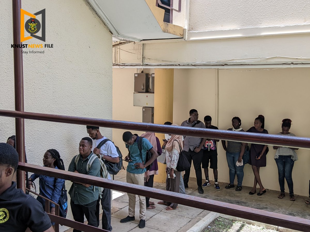 unitimesghana's tweet photo. SCISA elections are currently ongoing at the Chemistry Block, with students casting their votes to elect new leaders for the 2025/2026 academic year.

#SCISADecides https://t.co/JLHVEP6SFC