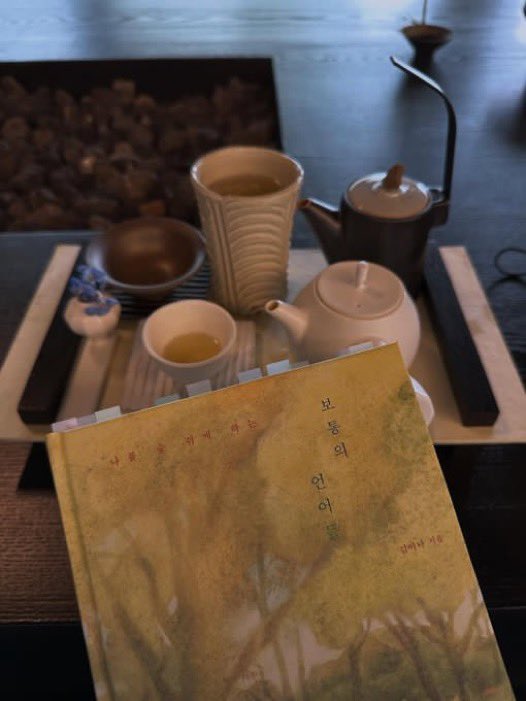 Suho went to read a 📖 have some 🫖

Photos: @.kimjuncotton IG

#WhatSuhoDoes #SUHO #수호 #김준면 #EXO