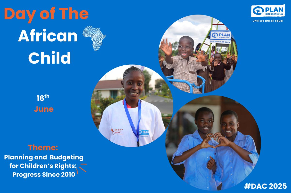 This #DAC2025, we celebrate the importance of empowering an African child. With nearly 40% of the African population being under the age of 15; investing in children today means a stronger, safer, and more prosperous Africa tomorrow. 

Let us act now to achieve Agenda 2063.