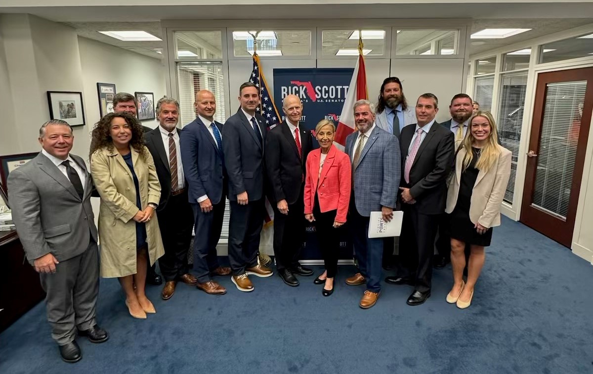North Florida TPO (@northfloridatpo) on Twitter photo Did you know Jacksonville is the No. 1 U.S. port for trade with Puerto Rico, handling 90% of all its maritime trade with the mainland? A delegation from <a href="/JAXPORT/">JAXPORT</a> met with <a href="/SenRickScott/">Rick Scott</a> and <a href="/SenAshleyMoody/">Senator Ashley Moody</a> last month to discuss the continued growth of JAXPORT’s trade with PR. Did you know Jacksonville is the No. 1 U.S. port for trade with Puerto Rico, handling 90% of all its maritime trade with the mainland? A delegation from <a href="/JAXPORT/">JAXPORT</a> met with <a href="/SenRickScott/">Rick Scott</a> and <a href="/SenAshleyMoody/">Senator Ashley Moody</a> last month to discuss the continued growth of JAXPORT’s trade with PR.