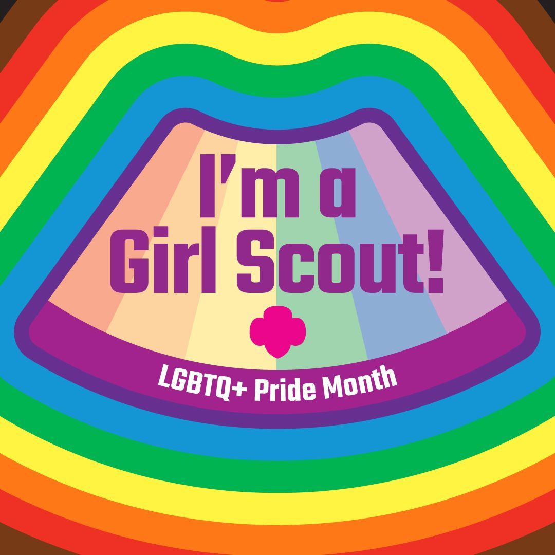 Celebrate inclusivity this #PrideMonth! 🌈💚🥳Help your girl be a friend to every Girl Scout with the LGBTQ+ Pride patch. #PrideMonth #Pride #LGBTQpride 

🔗 buff.ly/yW3T44b