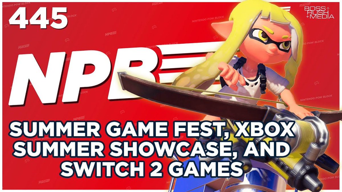 iamcoreyinhd's tweet image. Our Verdict on Summer Game Fest PLUS Splatoon Raiders Announced! 🎮 

Listen here 🎧 👉 buff.ly/ShDmEVe 

Watch here 📺 👉 buff.ly/FFp8rHf 

On this episode of Nintendo Pow Block, Edward and I break down the rest of Summer Game Fest, the Xbox Summer Showcase, the…