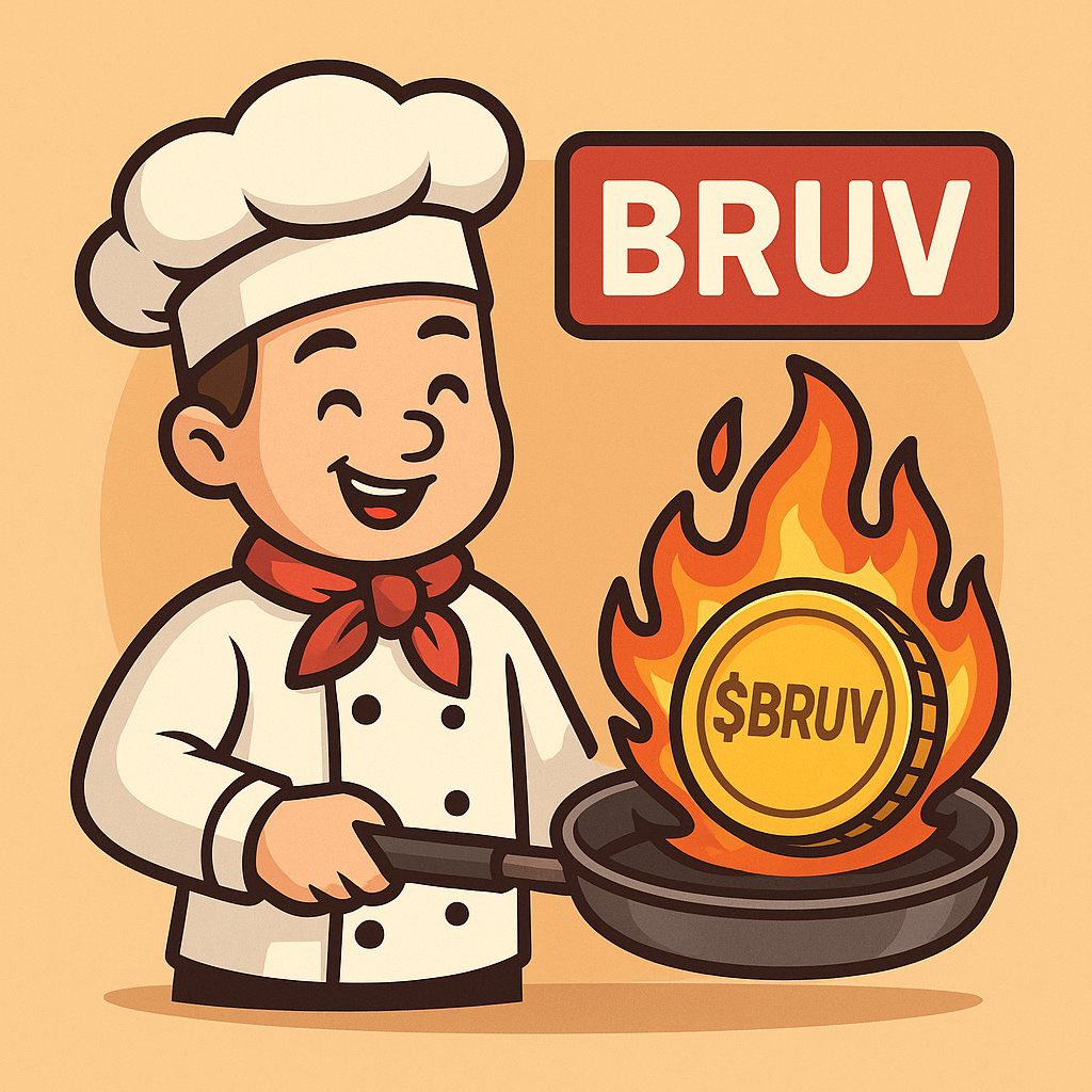 $Bruv is cooking
Nice big Green candle chart 
Community driven
Come and join the table