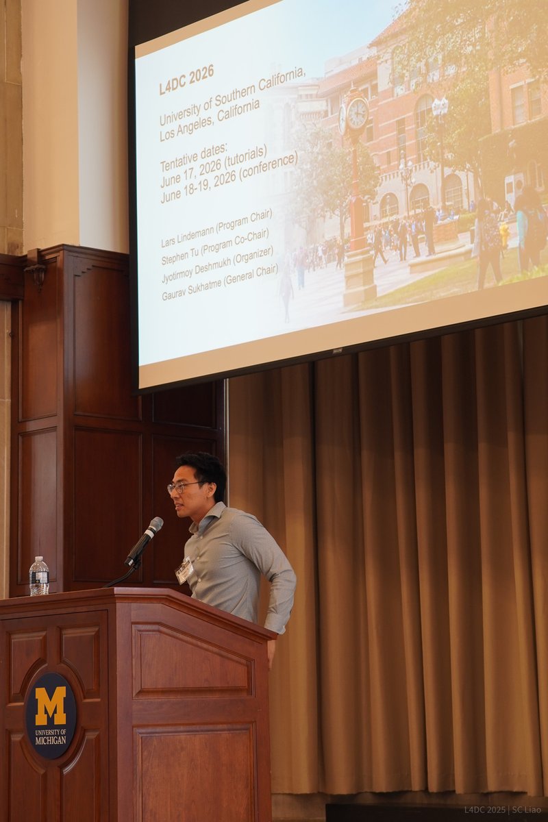 #L4DC2026 will be at University of Southern California, Los Angeles, California! 
Looking forward to see everyone there!