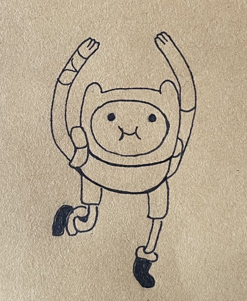 poorly drawn adventure time tweet media