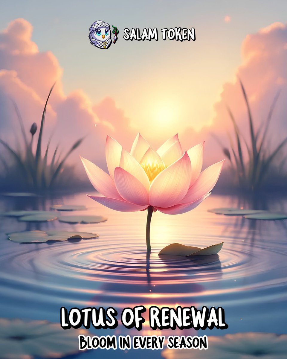 TokenSalam's tweet photo. Like the lotus, rise above challenges. Grab special in-game power-ups that symbolize your rebirth each new day.
๐ฌ Telegram- https://t.co/lnF6irHFdg
๐ฎ Game Bot- https://t.co/TDTTX6AZQ7
#SalamToken #Peace #Unity #Blockchain #Innovation #Crypto #Hope #Gamebot #web3 #web3gaming https://t.co/3vAVVpPmOS