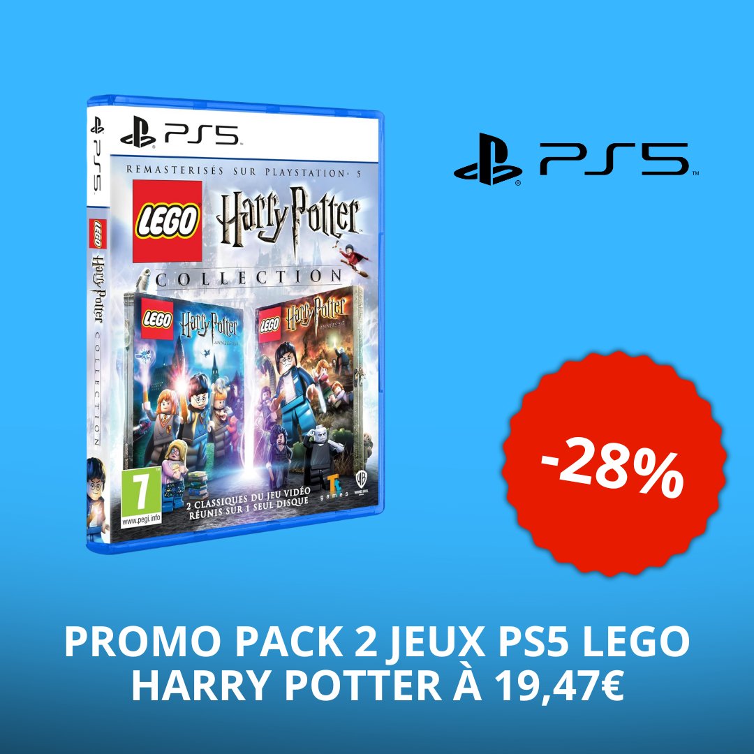 Prix très sympa pour ce pack 2 jeux PS5 Harry Potter 🔥 Toutes les infos ici : argentdubeurre.com/bons-plans/hig…

#BonPlan #PROMO #promotions #ps5 #Playstation5 #PlayStation #HarryPotter