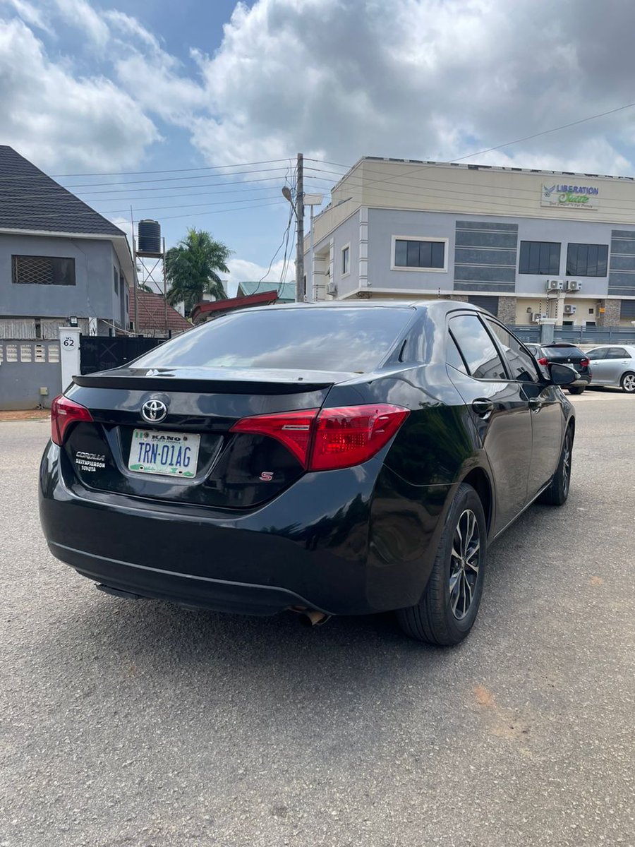 2016 Toyota Corolla Sport 
Registered 
Duty ✅ 
Sunroof 
Neatly used 
ABUJA 
Price: 12.5m
DM or call 09067505058