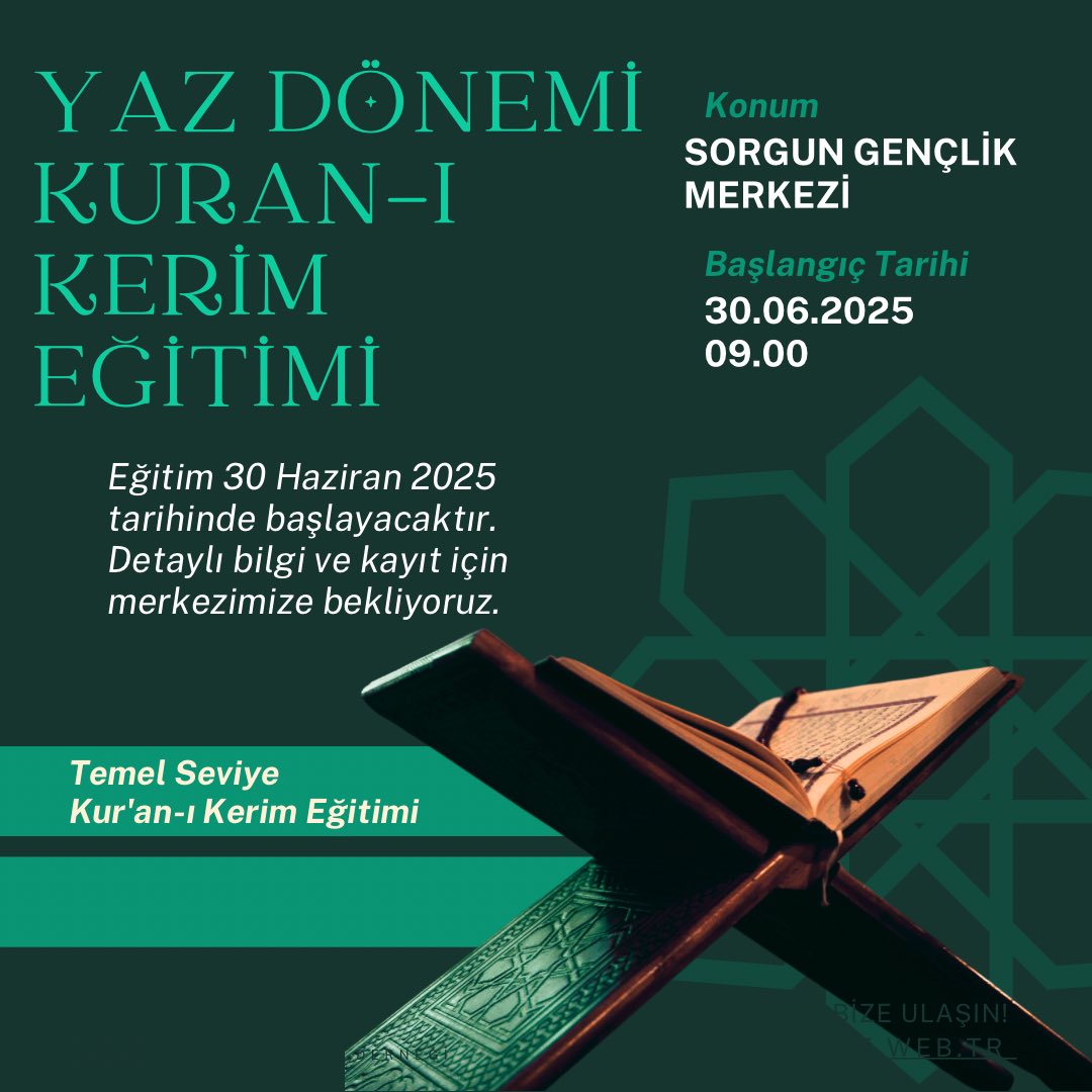 Sorgun Gençlik Merkezi (@gsb_sorgungm) on Twitter photo Detaylı bilgi ve başvuru için merkezimize bekliyoruz.🌸
#SorgunGençlikMerkezi Detaylı bilgi ve başvuru için merkezimize bekliyoruz.🌸
#SorgunGençlikMerkezi