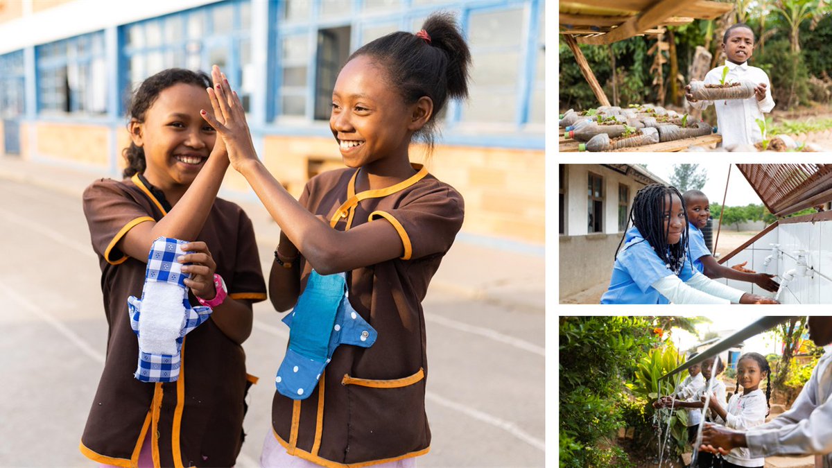 WSUP_Intl's tweet photo. Every child deserves the chance to thrive.

This #DayOfTheAfricanChild, we’re highlighting how safe water &amp; sanitation drive better health + learning outcomes.

WSUP's big initiative: high-quality shared sanitation for child health.

#WASH #UrbanWASH #ChildHealth https://t.co/9uOHMRlmMz
