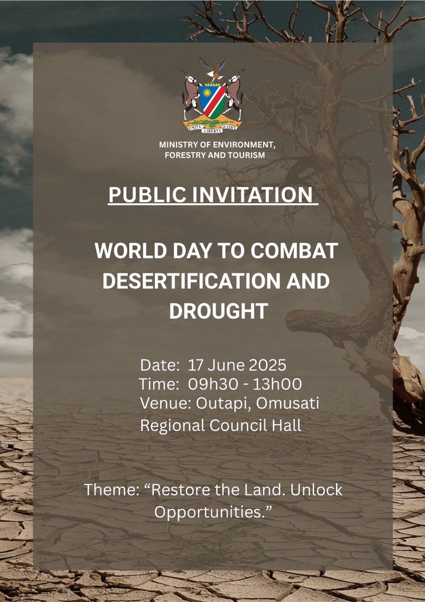 Ministry of Environment, Forestry and Tourism (@ministryofenvi2) on Twitter photo 