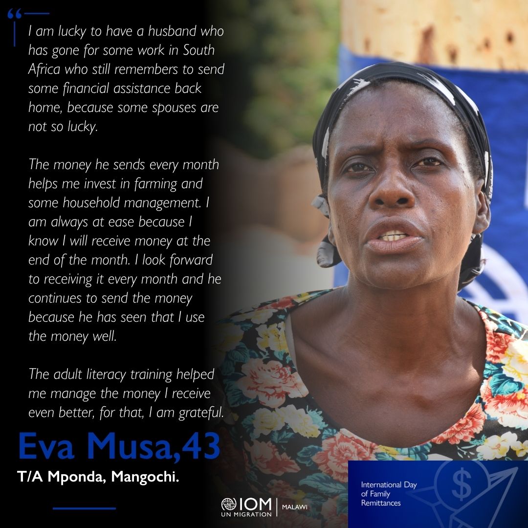 16 June is the Int. Day for Family remittances, a day that recognizes the role millions of migrants play through remittance contributions. With the right support, remittances can drive sustainable development, reduce poverty &amp; build resilience in crises. 
#FamilyRemittancesDay