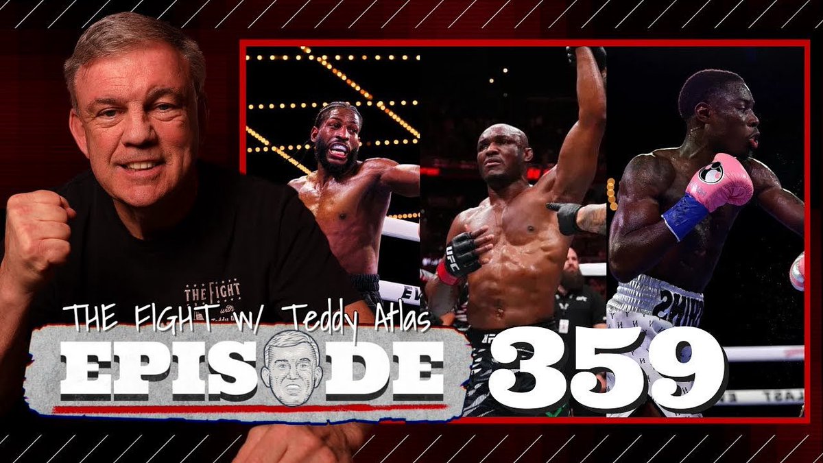 New Episode is out now on YouTube Channel - The Fight with Teddy Atlas #Boxing #UFC