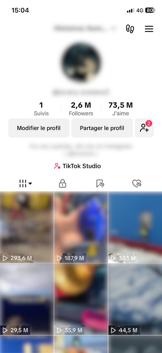 🚨 Je vous fais Gagner mon Compte TikTok à 2,6 M d'abonnés 🎁

Plus qu'à se connecter, poster et encaisser 💸

Pour participer :

-> RT ce post
-> Commente « Je participe »
-> Follow moi : <a href="/baldwintktk/">Baldwin ⚱️</a>