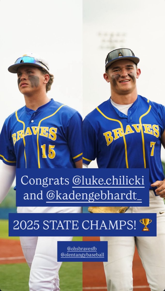 Congrats to Luke Chilicki and Kaden Gebhardt on a Division 1 State Championship!