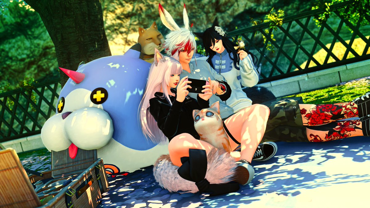 kyouko_ffxiv's tweet photo. 4 tomodachis, 4 gposes, 4 tags, welcome the FOUR TREND~

Thank you for the tags @lokirgrey @Odessai @DyyChunchunmaru @Yukitarius ~

@BluishXIV 
@Green_Kiggy 
@wheattew 
@KyoMiyazaki https://t.co/fDeCl28uMW