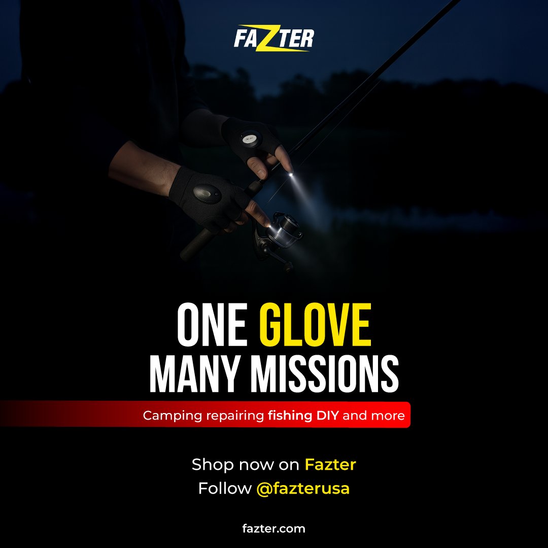 fazterusa's tweet photo. Why hold a flashlight when your glove can do the job?
From fixing stuff in the dark to camping nights and surprise gifting, this is the gadget he’ll use.
.
.
.
#GadgetGoals #GiftForHim #DIYHack #CampingGear #CoolTech #MensGiftIdeas #GlowingGloves https://t.co/naGSRWGvvk