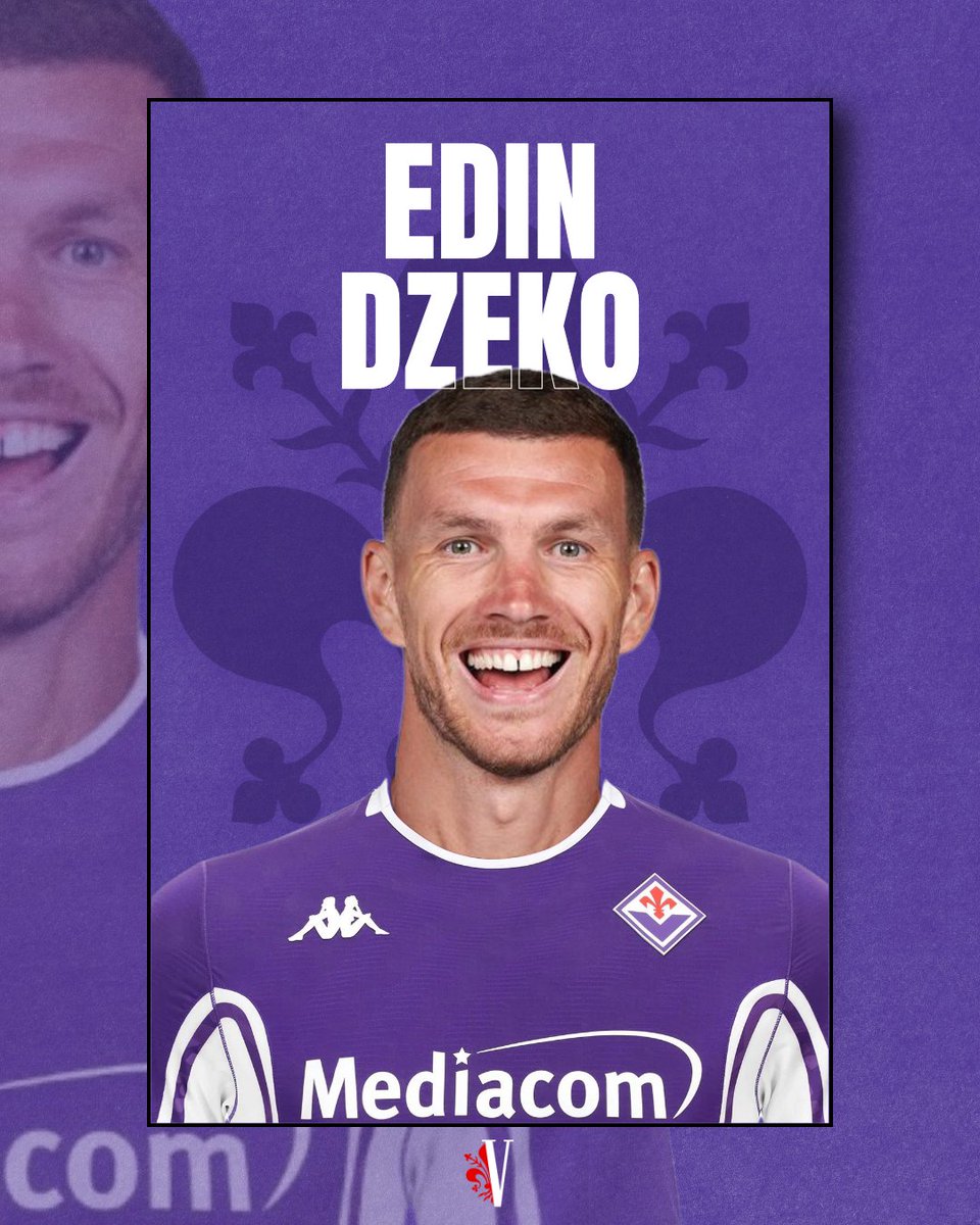 violaleofficial's tweet photo. Dzeko è viola 🦢💜 https://t.co/wiqqCAOBee