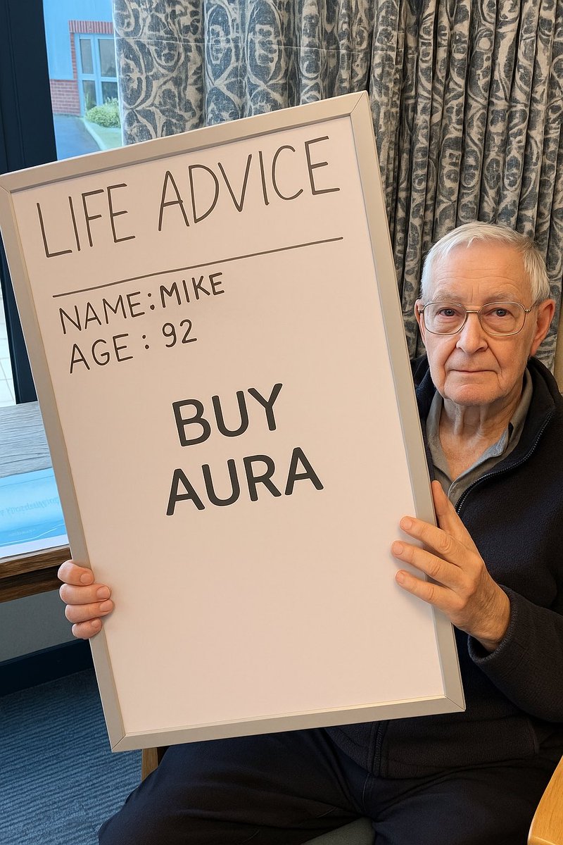 _andy731's tweet photo. Get your aura up.✳️
$AURA https://t.co/m4RAbYxPav