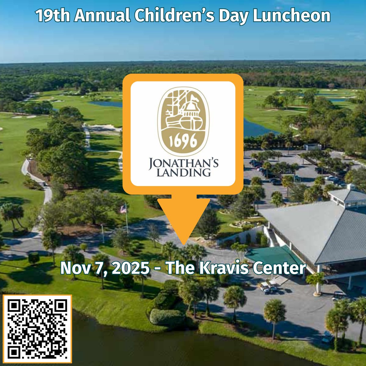 Check out this exciting auction item for our 19th Annual Children's Day Luncheon! 🎉 

Stay tuned for more reveals! ✨ 

For auction items and sponsorship packages, scan the QR code or visit: 
familiesfirstpbc.afrogs.org