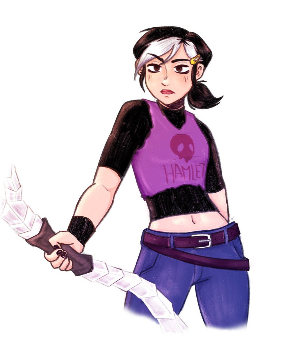 flowyocean's tweet photo. Gworl 💅
.
#clairenuñez #trollhunters #Dreamworks #fanart #digitalart https://t.co/jOJ4Rka4KR