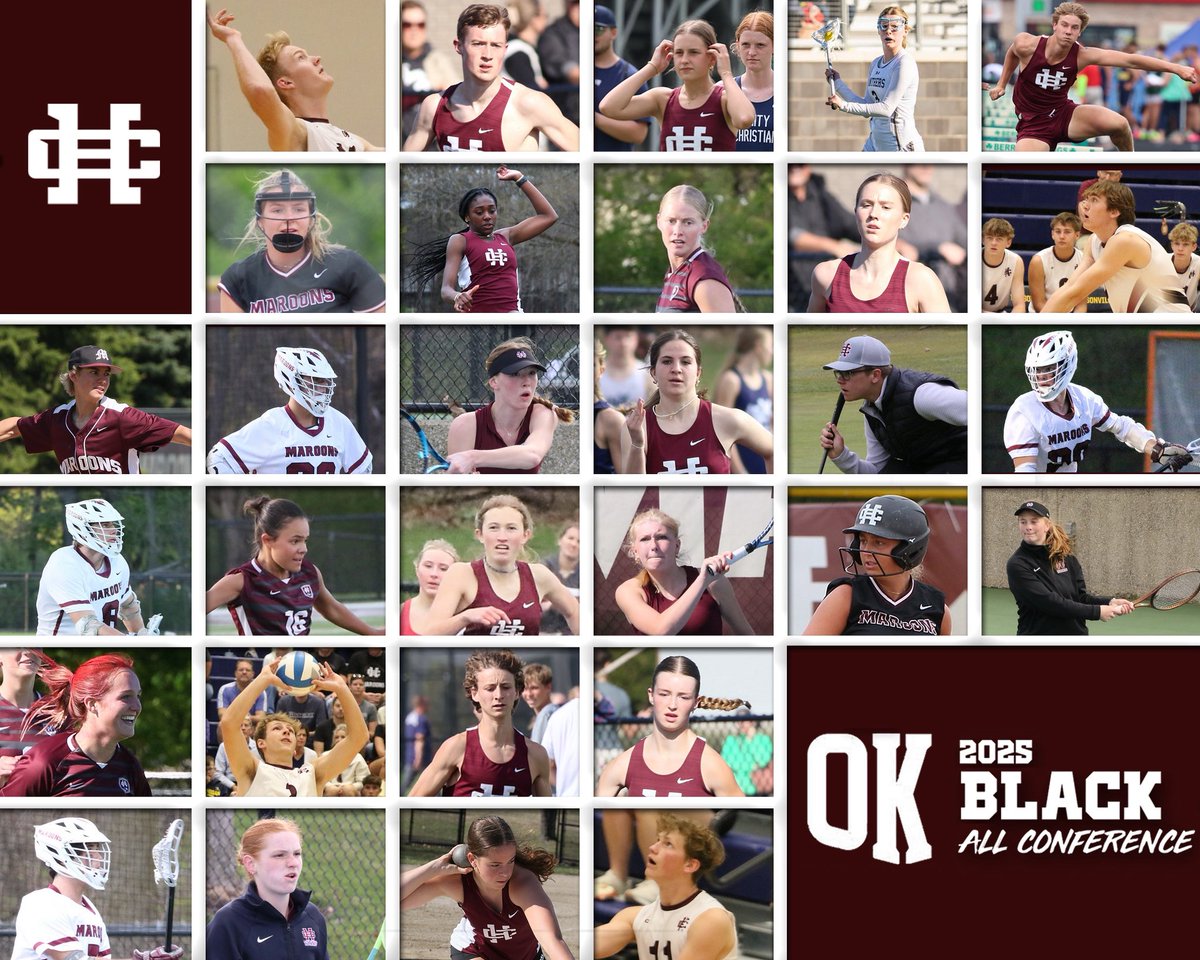 Congrats to our OK Black All Conference athletes! #GoMaroons <a href="/MaroonsAD/">David Engbers, CMAA</a>